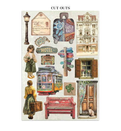 SBJK18 - Stamperia - Junk Journal 16 pages - Junk Journal - Detail 29