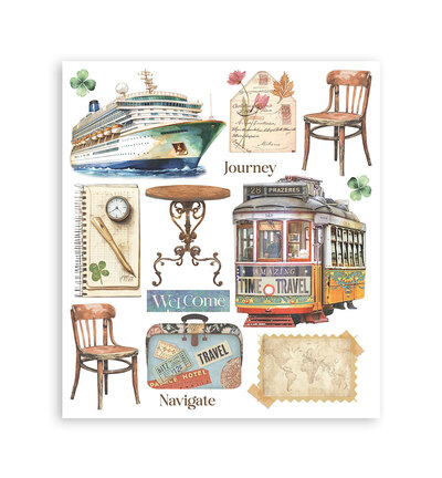 DFLRBXG05 - Stamperia - Sélection Rub On 6 pages - Rub Ons - Detail 6