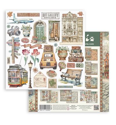SBBL164 - Stamperia - Bloc Scrapbooking grand 22 feuilles - Scrapbooking Pad - Detail 8