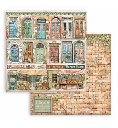 SBBL164 - Stamperia - Bloc Scrapbooking grand 22 feuilles - Scrapbooking Pad - Detail 15