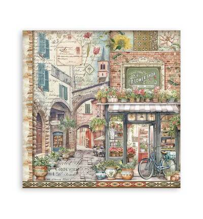 SBBL164 - Stamperia - Bloc Scrapbooking grand 22 feuilles - Scrapbooking Pad - Detail 19