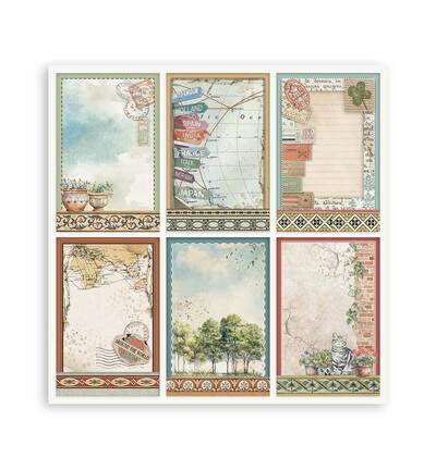 SBBL164 - Stamperia - Bloc Scrapbooking grand 22 feuilles - Scrapbooking Pad - Detail 23