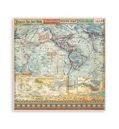 SBBL164 - Stamperia - Bloc Scrapbooking grand 22 feuilles - Scrapbooking Pad - Detail 35