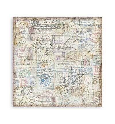 SBBS120 - Stamperia - Bloc Scrapbooking petit 10 feuilles - Scrapbooking Pad - Detail 6