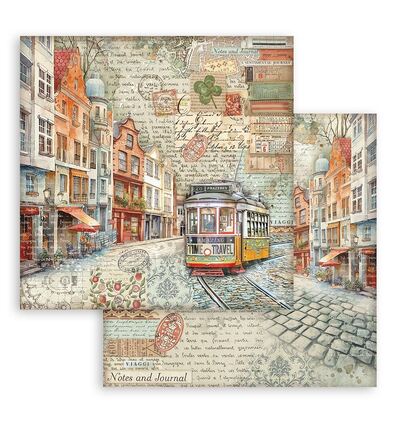 SBBS120 - Stamperia - Bloc Scrapbooking petit 10 feuilles - Scrapbooking Pad - Detail 12