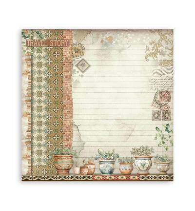 SBBS120 - Stamperia - Bloc Scrapbooking petit 10 feuilles - Scrapbooking Pad - Detail 20