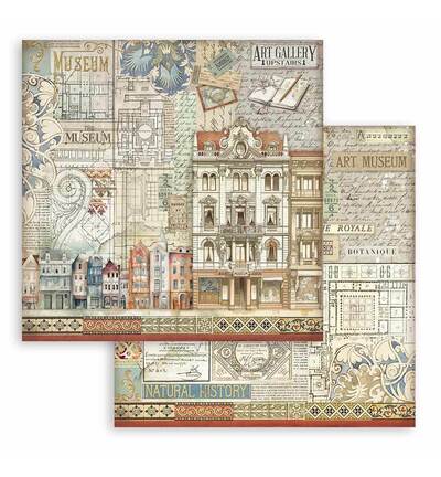 SBBS120 - Stamperia - Bloc Scrapbooking petit 10 feuilles - Scrapbooking Pad - Detail 24