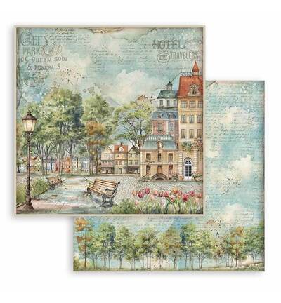 SBBS120 - Stamperia - Bloc Scrapbooking petit 10 feuilles - Scrapbooking Pad - Detail 27