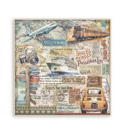 SBBS120 - Stamperia - Bloc Scrapbooking petit 10 feuilles - Scrapbooking Pad - Detail 34