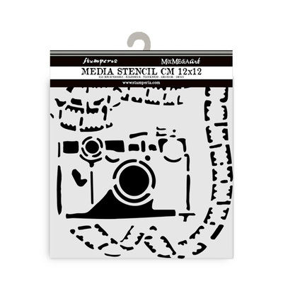 KSTDS09 - Stamperia - Petit pochoir flexible - Sjabloon - Detail 1 KSTDS09 - Stamperia - Petit pochoir flexible - Sjabloon - Detail 1