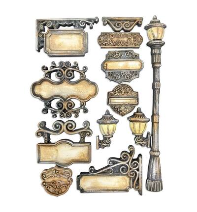 KACMA551 - Stamperia - Moule silicone flexible - Silicon mould - Detail 2 KACMA551 - Stamperia - Moule silicone flexible - Silicon mould - Detail 2