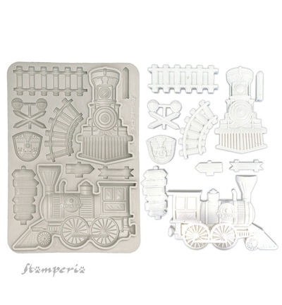 KACMA549 - Stamperia - Moule silicone flexible - Silicon mould - Detail 1