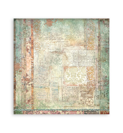 SBBS142 - Stamperia - Stamperia Petit Bloc Papier – Gardens of Time Backgrounds - Backgrounds Selection - Detail 34 SBBS142 - Stamperia - Stamperia Petit Bloc Papier – Gardens of Time Backgrounds - Backgrounds Selection - Detail 34