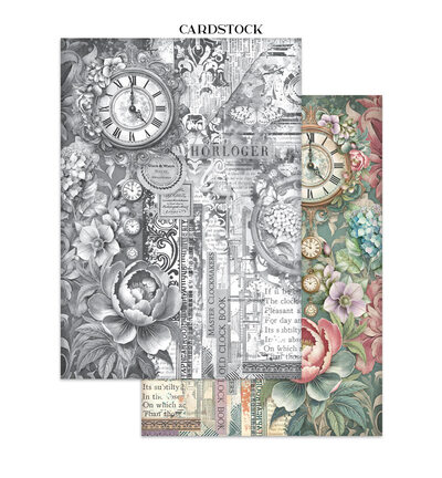 SBJK17 - Stamperia - Stamperia Art Junk Journal – Gardens of Time - Junk journal - Detail 4 SBJK17 - Stamperia - Stamperia Art Junk Journal – Gardens of Time - Junk journal - Detail 4