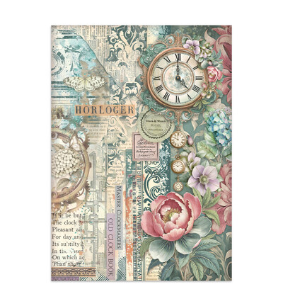 SBJK17 - Stamperia - Stamperia Art Junk Journal – Gardens of Time - Junk journal - Detail 6 SBJK17 - Stamperia - Stamperia Art Junk Journal – Gardens of Time - Junk journal - Detail 6