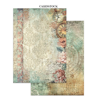 SBJK17 - Stamperia - Stamperia Art Junk Journal – Gardens of Time - Junk journal - Detail 7 SBJK17 - Stamperia - Stamperia Art Junk Journal – Gardens of Time - Junk journal - Detail 7