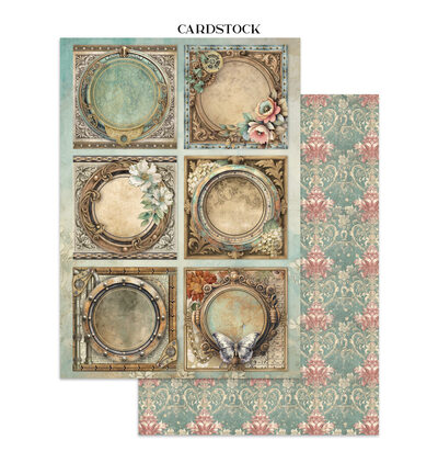 SBJK17 - Stamperia - Stamperia Art Junk Journal – Gardens of Time - Junk journal - Detail 12 SBJK17 - Stamperia - Stamperia Art Junk Journal – Gardens of Time - Junk journal - Detail 12