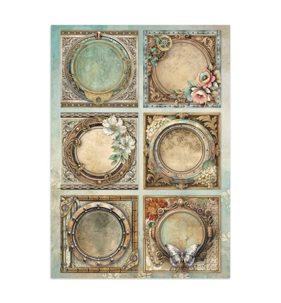 SBJK17 - Stamperia - Stamperia Art Junk Journal – Gardens of Time - Junk journal - Detail 13 SBJK17 - Stamperia - Stamperia Art Junk Journal – Gardens of Time - Junk journal - Detail 13