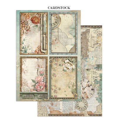 SBJK17 - Stamperia - Stamperia Art Junk Journal – Gardens of Time - Junk journal - Detail 15 SBJK17 - Stamperia - Stamperia Art Junk Journal – Gardens of Time - Junk journal - Detail 15
