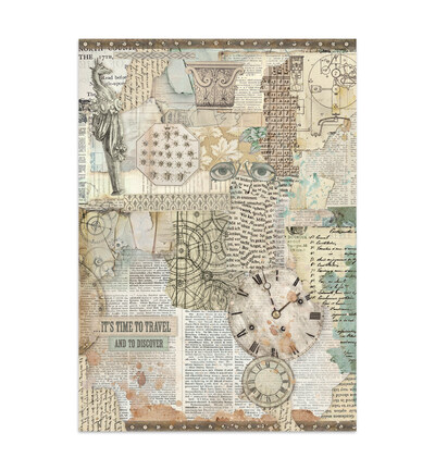 SBJK17 - Stamperia - Stamperia Art Junk Journal – Gardens of Time - Junk journal - Detail 16 SBJK17 - Stamperia - Stamperia Art Junk Journal – Gardens of Time - Junk journal - Detail 16