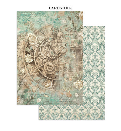 SBJK17 - Stamperia - Stamperia Art Junk Journal – Gardens of Time - Junk journal - Detail 19 SBJK17 - Stamperia - Stamperia Art Junk Journal – Gardens of Time - Junk journal - Detail 19