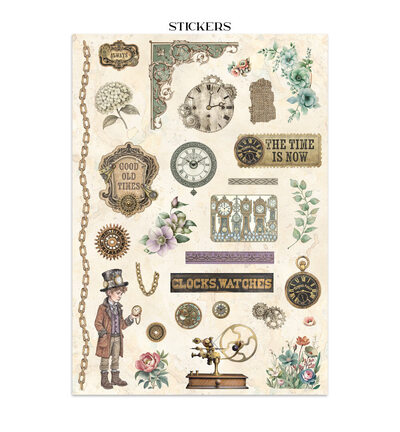 SBJK17 - Stamperia - Stamperia Art Junk Journal – Gardens of Time - Junk journal - Detail 25 SBJK17 - Stamperia - Stamperia Art Junk Journal – Gardens of Time - Junk journal - Detail 25