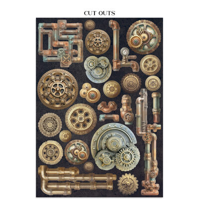 SBJK17 - Stamperia - Stamperia Art Junk Journal – Gardens of Time - Junk journal - Detail 27 SBJK17 - Stamperia - Stamperia Art Junk Journal – Gardens of Time - Junk journal - Detail 27