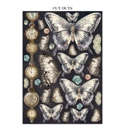 SBJK17 - Stamperia - Stamperia Art Junk Journal – Gardens of Time - Junk journal - Detail 28 SBJK17 - Stamperia - Stamperia Art Junk Journal – Gardens of Time - Junk journal - Detail 28