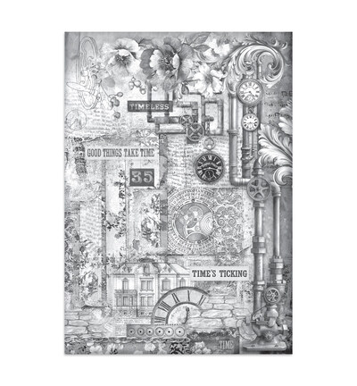 SBJK17 - Stamperia - Stamperia Art Junk Journal – Gardens of Time - Junk journal - Detail 30 SBJK17 - Stamperia - Stamperia Art Junk Journal – Gardens of Time - Junk journal - Detail 30