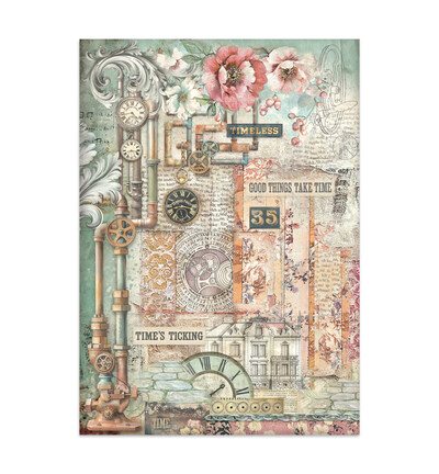 SBJK17 - Stamperia - Stamperia Art Junk Journal – Gardens of Time - Junk journal - Detail 31 SBJK17 - Stamperia - Stamperia Art Junk Journal – Gardens of Time - Junk journal - Detail 31