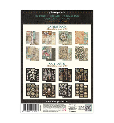 SBJKS01 - Stamperia - Stamperia Junk Journal Focus Points A5 – Gardens of Time - Junk journal - Detail 1 SBJKS01 - Stamperia - Stamperia Junk Journal Focus Points A5 – Gardens of Time - Junk journal - Detail 1