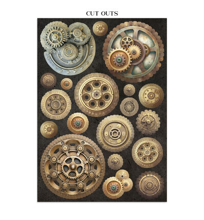 SBJKS01 - Stamperia - Stamperia Junk Journal Focus Points A5 – Gardens of Time - Junk journal - Detail 5 SBJKS01 - Stamperia - Stamperia Junk Journal Focus Points A5 – Gardens of Time - Junk journal - Detail 5