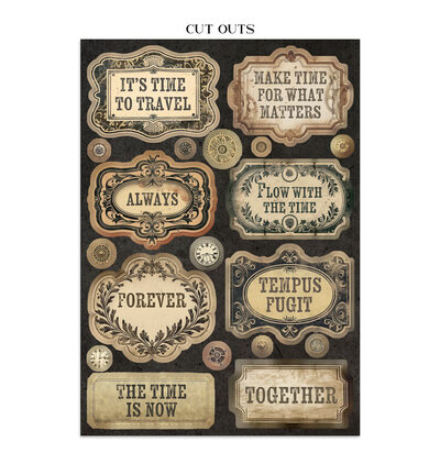 SBJKS01 - Stamperia - Stamperia Junk Journal Focus Points A5 – Gardens of Time - Junk journal - Detail 9 SBJKS01 - Stamperia - Stamperia Junk Journal Focus Points A5 – Gardens of Time - Junk journal - Detail 9