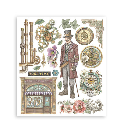 DFLRBXG04 - Stamperia - Stamperia Sélection Rub-On – Gardens of Time - Rub On - Detail 4 DFLRBXG04 - Stamperia - Stamperia Sélection Rub-On – Gardens of Time - Rub On - Detail 4