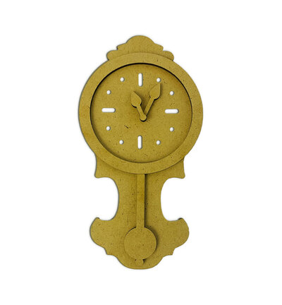 KLSM82 - Stamperia - Stamperia Crafty Shapes – Gardens of Time Pendulum Clock - Crafty Shapes - Detail 1