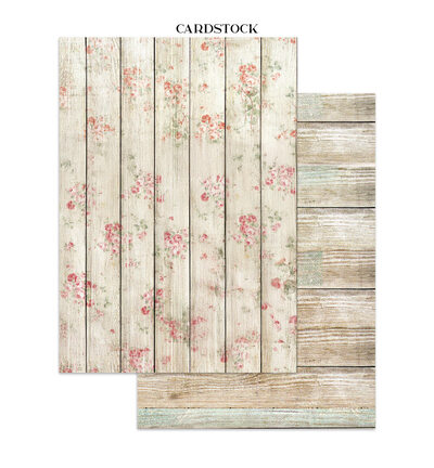 SBJK19 - Stamperia - Stamperia Art Junk Journal – House of Roses - Junk journal - Detail 4