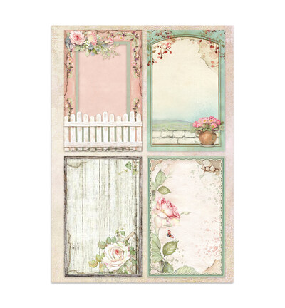 SBJK19 - Stamperia - Stamperia Art Junk Journal – House of Roses - Junk journal - Detail 13