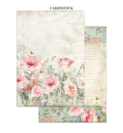 SBJK19 - Stamperia - Stamperia Art Junk Journal – House of Roses - Junk journal - Detail 15