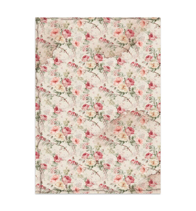 SBJK19 - Stamperia - Stamperia Art Junk Journal – House of Roses - Junk journal - Detail 19