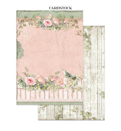 SBJK19 - Stamperia - Stamperia Art Junk Journal – House of Roses - Junk journal - Detail 20