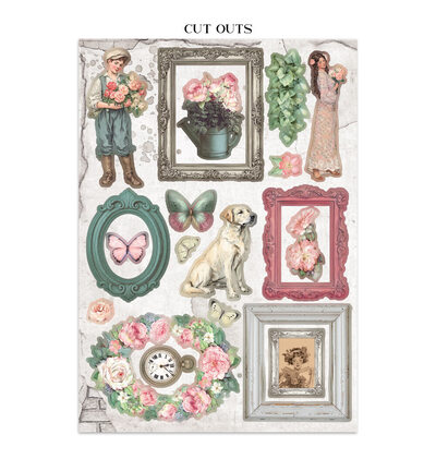 SBJK19 - Stamperia - Stamperia Art Junk Journal – House of Roses - Junk journal - Detail 28