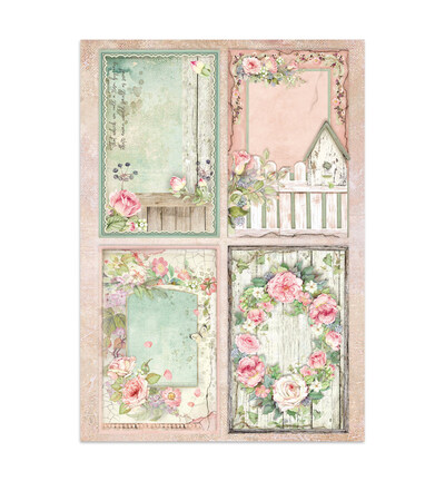 SBJK19 - Stamperia - Stamperia Art Junk Journal – House of Roses - Junk journal - Detail 31