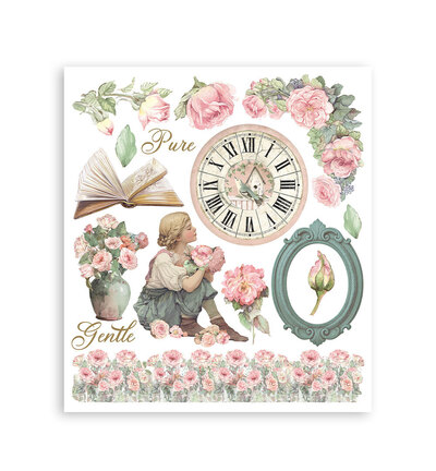 DFLRBXG06 - Stamperia - Stamperia Sélection Rub-On – House of Roses - Rub On - Detail 2 DFLRBXG06 - Stamperia - Stamperia Sélection Rub-On – House of Roses - Rub On - Detail 2