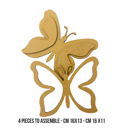 KLSM43 - Stamperia - Stamperia Crafty Shapes – House of Roses Papillons - Moulds & Crafty & Decorative - Detail 1 KLSM43 - Stamperia - Stamperia Crafty Shapes – House of Roses Papillons - Moulds & Crafty & Decorative - Detail 1