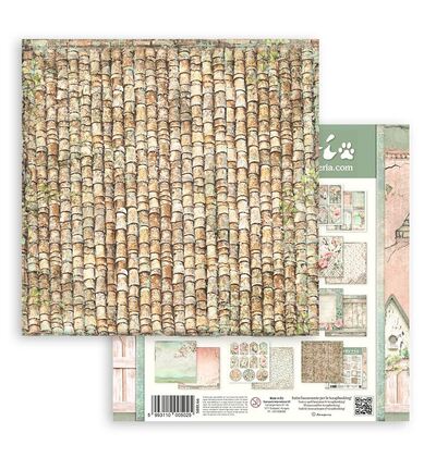 SBBL66 - Stamperia - Stamperia Grand Bloc Papier – House of Roses - Scrapbooking Pad - Detail 9