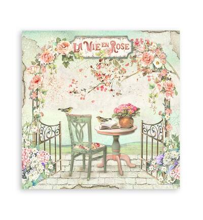 SBBL66 - Stamperia - Stamperia Grand Bloc Papier – House of Roses - Scrapbooking Pad - Detail 13