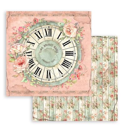SBBL66 - Stamperia - Stamperia Grand Bloc Papier – House of Roses - Scrapbooking Pad - Detail 27