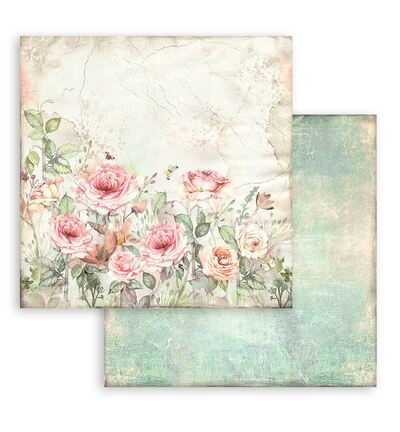 SBBL66 - Stamperia - Stamperia Grand Bloc Papier – House of Roses - Scrapbooking Pad - Detail 30
