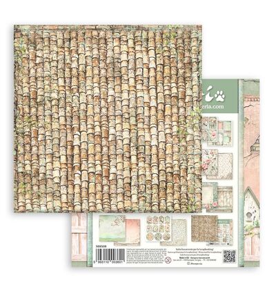 SBBS08 - Stamperia - Stamperia Petit Bloc Papier – House of Roses - Scrapbooking Pad - Detail 9