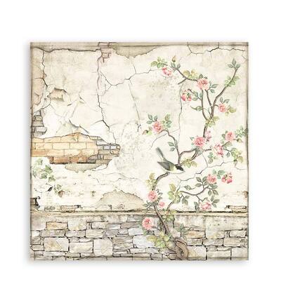 SBBS08 - Stamperia - Stamperia Petit Bloc Papier – House of Roses - Scrapbooking Pad - Detail 10